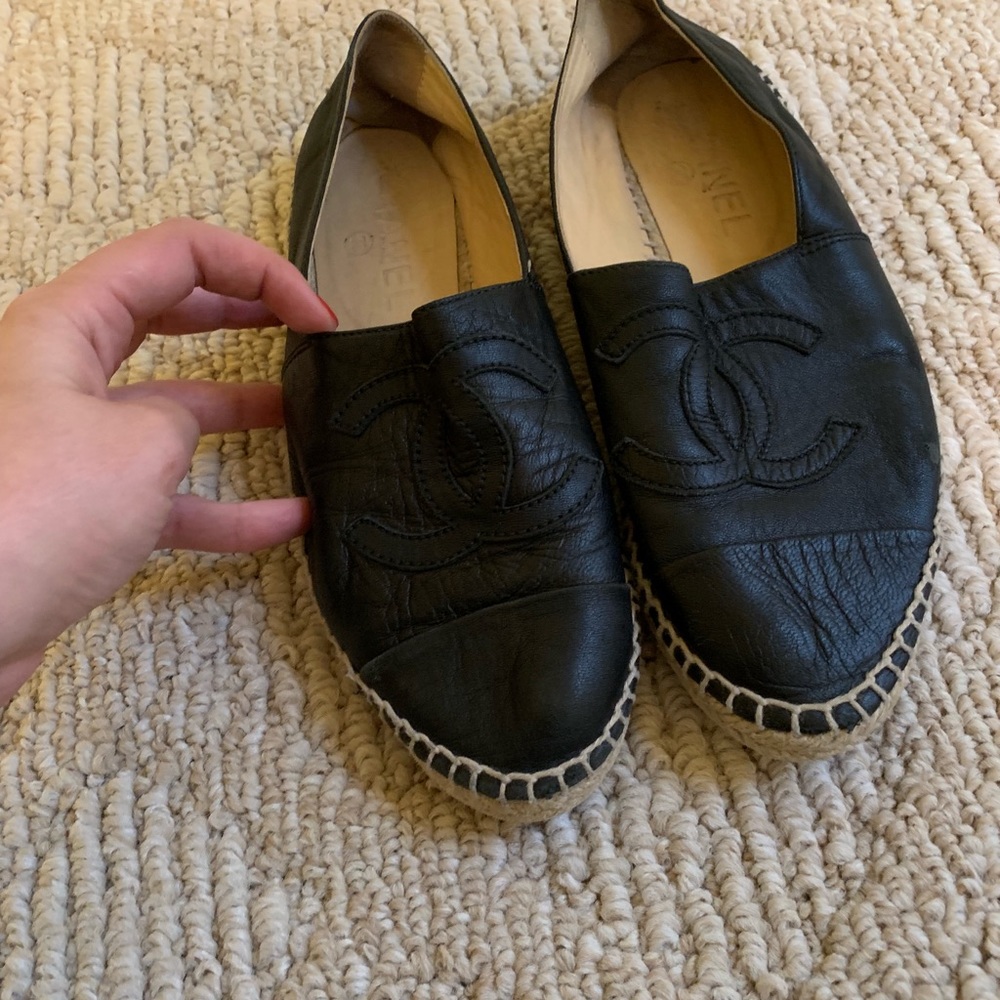 Chanel espadrilles! So pretty and like new